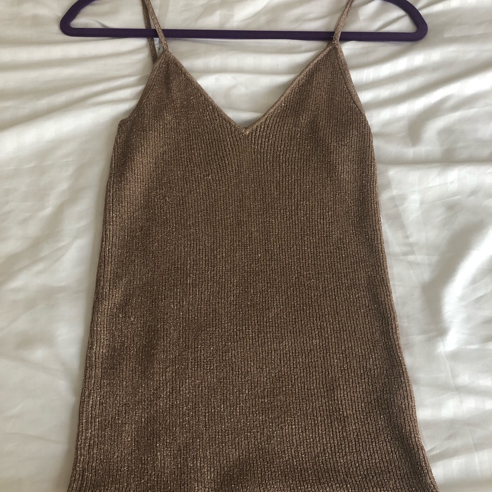 Gold H&M tank